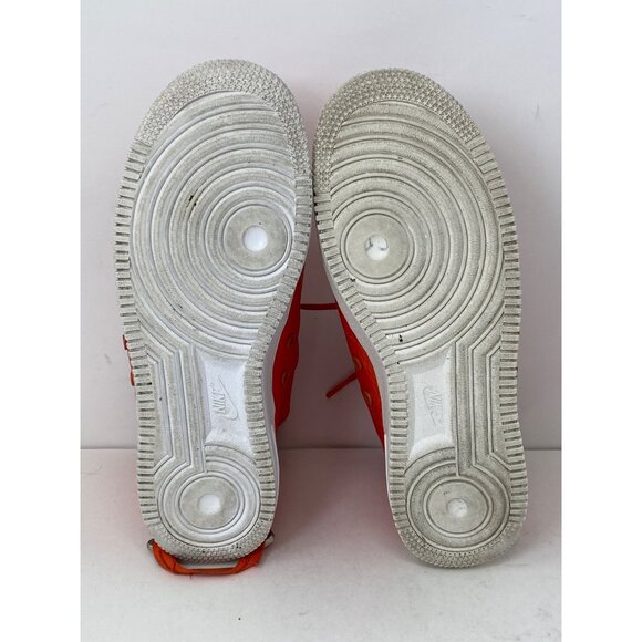 Nike SF-AF1 Mid Team Orange Mens 8.5 dual zipper back AS IS No ankle strap main image 4